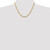 18" 10K Yellow Gold 4mm Diamond-cut Rope Chain Necklace