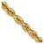 10k Yellow Gold 3mm Regular Rope Chain 10K023S-28