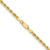 10k Yellow Gold 3.25mm Diamond-Cut Rope Chain 5282-22