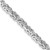 14K White Gold 18 inch 2mm Byzantine with Lobster Clasp Chain