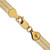 14K Yellow Gold 18 inch 5.5mm Silky Herringbone with Lobster Clasp Chain