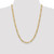 14K Yellow Gold 24 inch 6.25mm Hollow Figaro with Lobster Clasp Chain