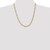 10k Yellow Gold 5.25mm Flat Figaro Chain 10FG140-22