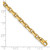 10k Yellow Gold 4.2mm Hand-polished Fancy Link Bracelet 10LK302-8
