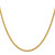 14K Yellow Gold 18 inch 2.75mm Regular Rope with Lobster Clasp Chain