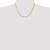 14K Yellow Gold 18 inch 2.75mm Regular Rope with Lobster Clasp Chain