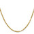 14K Yellow Gold 2.75mm Diamond-cut Milano Rope Chain MIL050-20