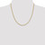 14K Yellow Gold 2.1mm Diamond-cut Open Franco Chain 7220-20