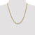 10k Yellow Gold 4.5mm Concave Anchor Chain 8222-22