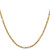 14K Yellow Gold 16 inch 3mm Diamond-cut Milano Rope with Lobster Clasp Chain
