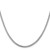 14K White Gold 16 inch 2mm Franco with Lobster Clasp Chain