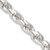 Sterling Silver 9.5mm Diamond-cut Rope Chain QDC200-28
