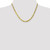 10k Yellow Gold 4.6mm Flat Beveled Curb Chain 8225-18
