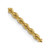 28" 14K Yellow Gold 2.25mm Regular Rope Chain Necklace