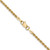 28" 14K Yellow Gold 2.25mm Regular Rope Chain Necklace