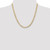 10k Yellow Gold 5.25mm Open Concave Curb Chain 10LCR140-20