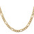 10k Yellow Gold 5.25mm Flat Figaro Chain 10FG140-18