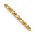 14K Yellow Gold 2mm Diamond-Cut Rope Chain 7002-24