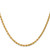 10k Yellow Gold 3mm Diamond-Cut Rope Chain 8005-18