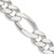 Sterling Silver 15mm Figaro Chain QFG400-26