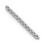 14K White Gold 30 inch 1.5mm Box with Lobster Clasp Chain