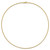 14K Yellow Gold 1.4mm Round Omega OM2-18