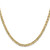 10k Yellow Gold 3.75mm Concave Anchor Chain 8221-24