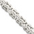 Sterling Silver 8.25mm Byzantine Chain QBZ200-22