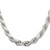Sterling Silver 9.5mm Diamond-cut Rope Chain QDC200-24