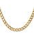 10k Yellow Gold 7mm Hollow Curb Chain 8243-18