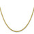 20" 10K Yellow Gold 2mm Franco Chain Necklace