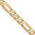 10k Yellow Gold 4.75mm Flat Figaro Chain 10FG120-20