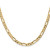 10k Yellow Gold 4.75mm Flat Figaro Chain 10FG120-20