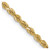 10k Yellow Gold 2.5mm Diamond-Cut Rope Chain 8003-26