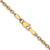 30" 14K Yellow Gold 2.4mm Round Open Link Cable Chain Necklace