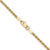 14K Yellow Gold 2.25mm Solid Regular Rope Chain 7227-20