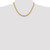 14K Yellow Gold 18 inch 5.4mm Semi Solid Rope with Lobster Clasp Chain