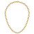 18" 14K Yellow Gold 13.5mm Fancy Link Chain Necklace