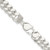 24" Sterling Silver 10.5mm Polished Domed Curb Chain Necklace