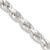 Sterling Silver 8mm Diamond-cut Rope Chain QDC170-26