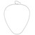 14K White Gold Adjustable 1.5mm Wheat Chain 1269-22