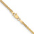 14K Yellow Gold 18 inch 1.5mm Franco with Lobster Clasp Chain