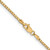 14K Yellow Gold 24 inch 1.5mm Box with Lobster Clasp Chain