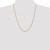 14K Yellow Gold 24 inch 1.5mm Box with Lobster Clasp Chain