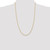 26" 14K Yellow Gold 2mm Regular Rope Chain Necklace