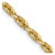 10k Yellow Gold 2.75mm Diamond-Cut Lightweight Rope Chain 5268-20