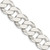 22" Sterling Silver 16mm Flat Curb Chain Necklace