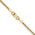 14K Yellow Gold 2mm Solid Regular Rope Chain 7053-18