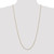14K Yellow Gold 30 inch 1mm Franco with Lobster Clasp Chain