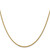 14K Yellow Gold 1.5mm Spiga (Wheat) Chain 595-22